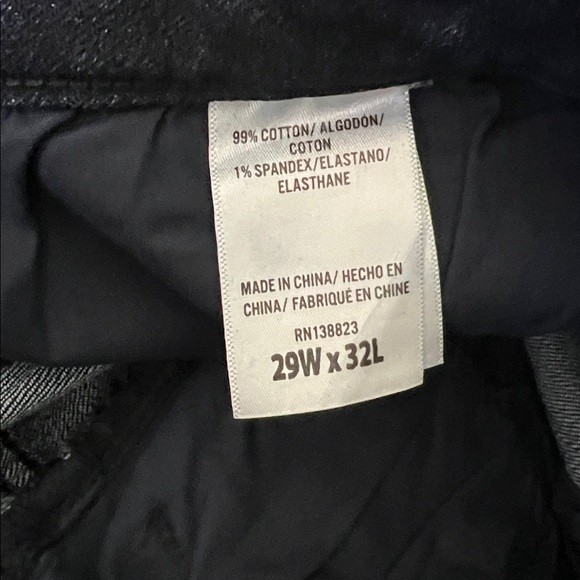 SHYANNE dark wash slit flare leg jeans - Picture 6 of 7